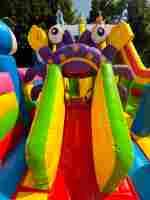 Коммерческий надувной батут «В гостях у дельфинов 2», 10*5*5 м