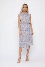 Платье Хьюми (черно-белое) П13736-35М LT Collection