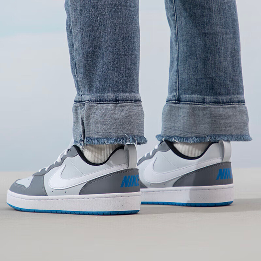 Женские кроссовки Nike Court Borough Low Recraft 'Platinum Cool Grey Photo Blue' DV5456-019