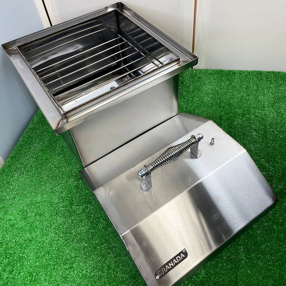 Коптильня Granada Silver Box Mini 380х380х400 мм