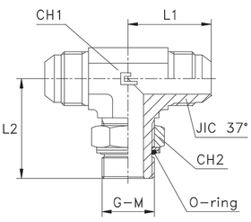 Штуцер FRTA JIC 9/6 - 14х1,5