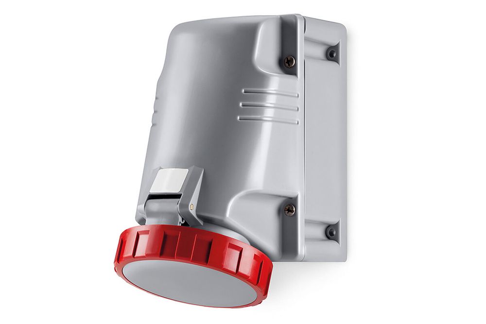 Розетка настенная артикул DIS5156357 IP67 63A 3P+E+N 400В