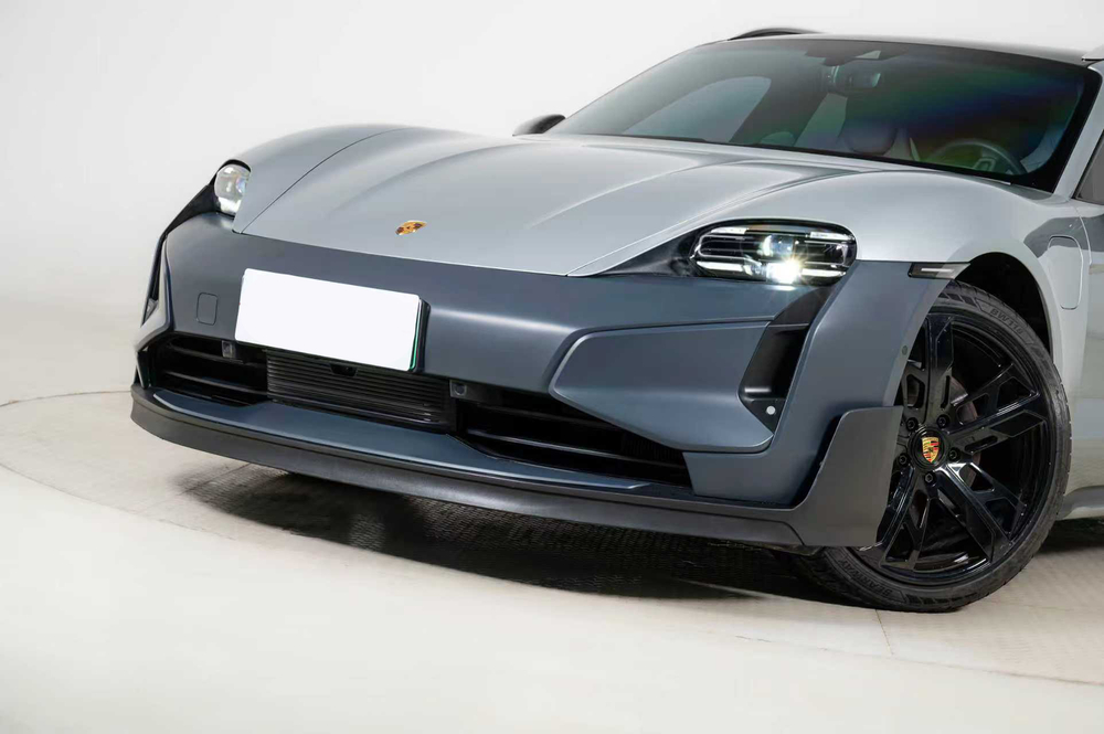 Передний бампер в стиле GT для Porsche Taycan I 2020-2024+ Порше Тайкан Рестайлинг запчасти