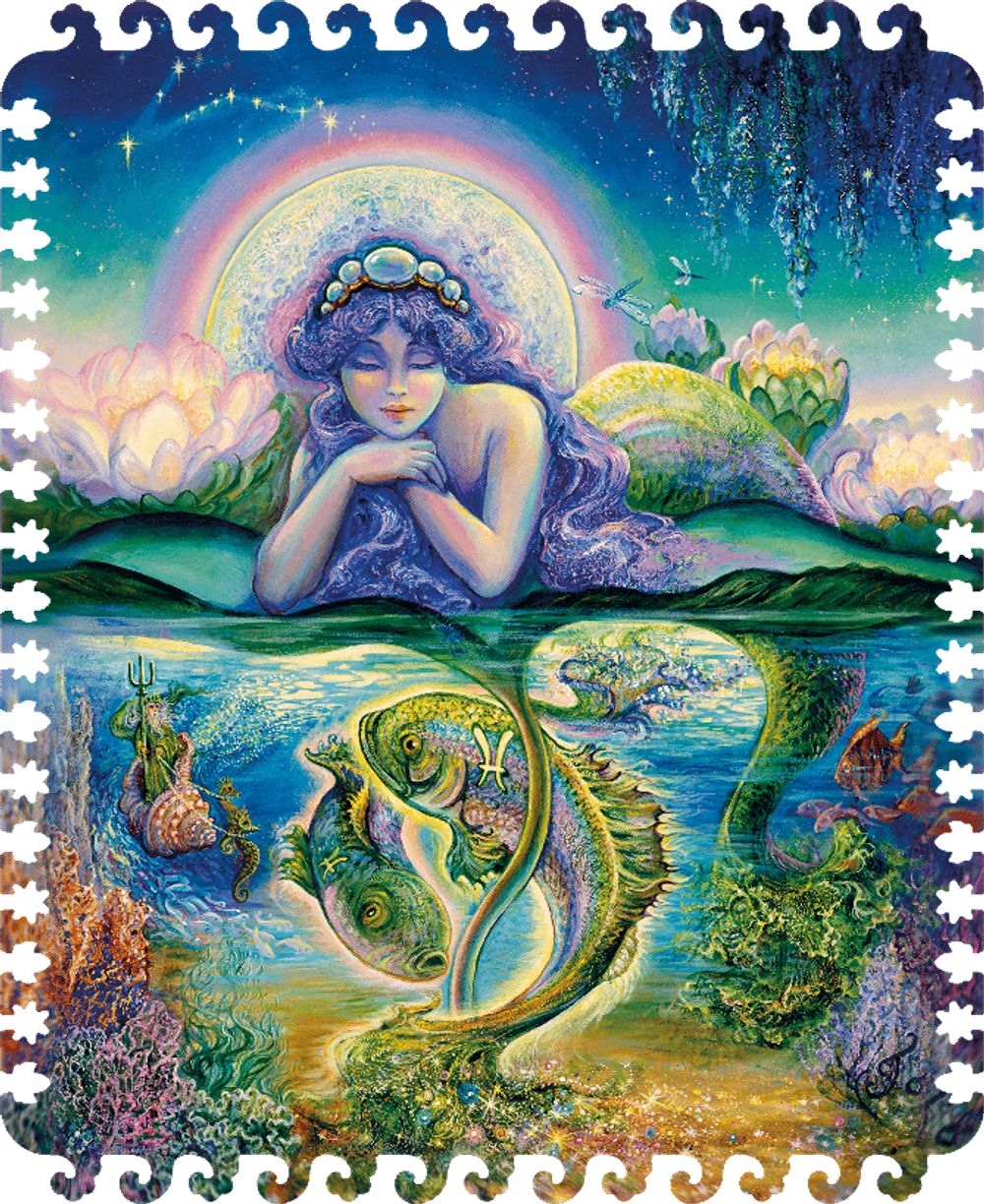 Пазл «Знак зодиака. Рыбы»