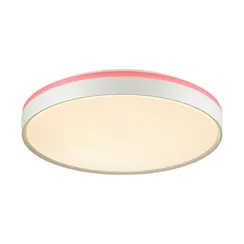 7708/EL COLOR SN 154 Светильник пластик/розовый LED 70Вт 3000-6000К D500 IP43 пульт ДУ KEZO PINK