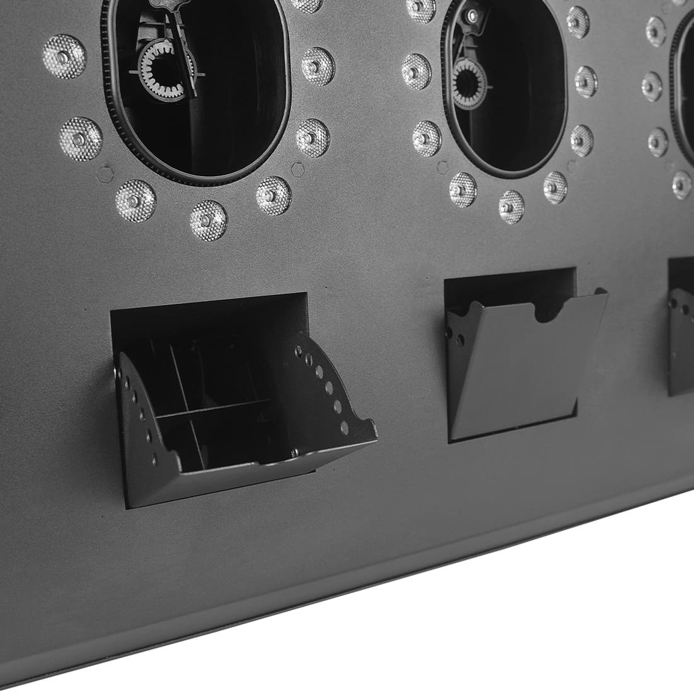 MK-B12 LED 4-Way Smoke Bubble Machine