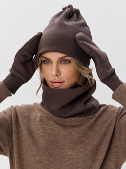 Рукавички-трансформеры из футера с начесом