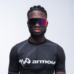 Спортивные очки 720armour Mercury / Matte Silver / Red Lens