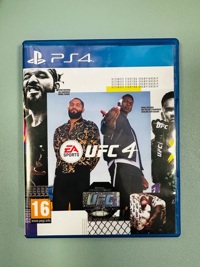 # UFC 4 (Б/У) [PS4, русские субтитры]