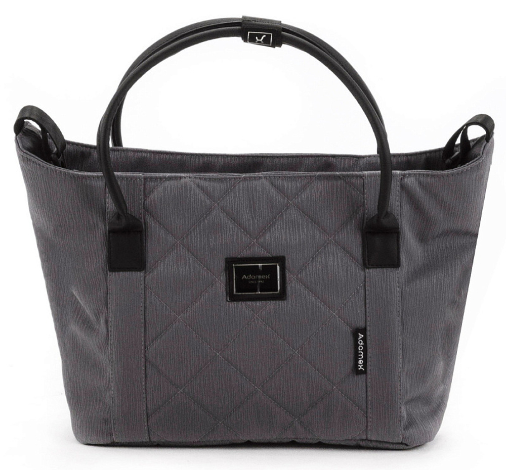 Детская коляска Adamex Delta Natura 2 в 1 DN-10-STONE (Т.СЕРЫЙ)