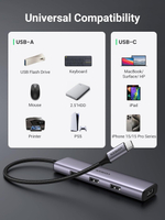 USB-C 3.0 HUB 4 port, 0.15m UGREEN 20841