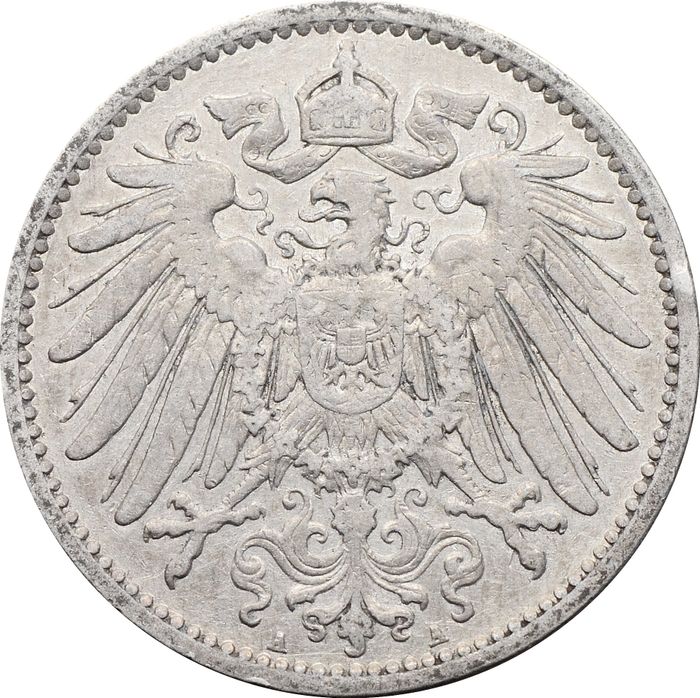 1 марка 1903 Германская Империя "A" VF
