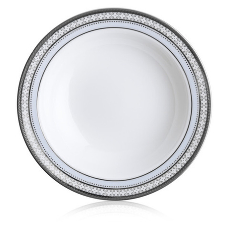 Чаша для десерта 15.7см Noritake Трефолио с платиновым кантом