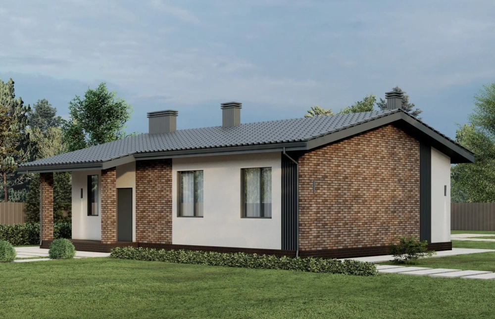 Проект Дома 91,25 кв. м К-78