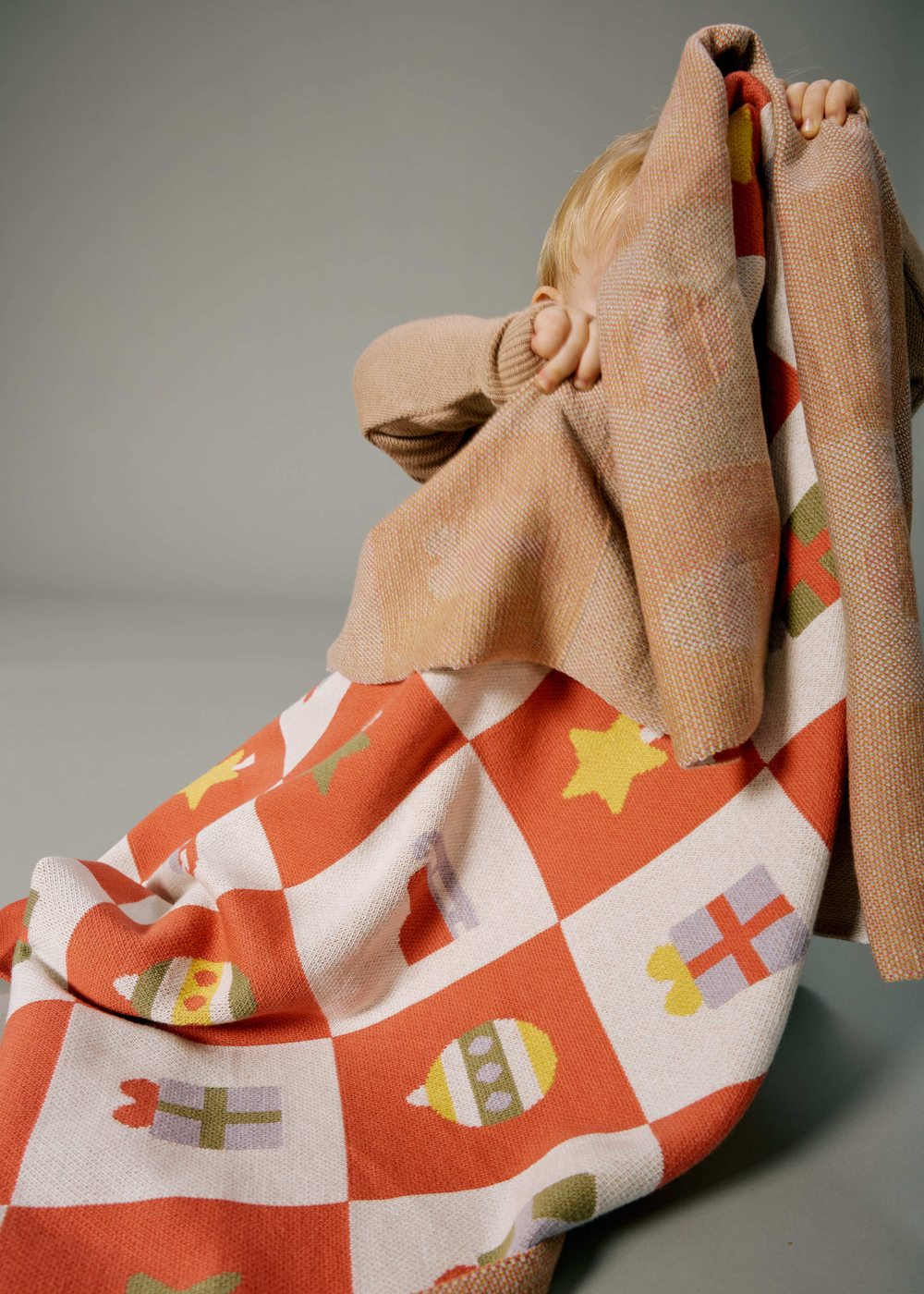 Плед вязаный Simple (игрушки)