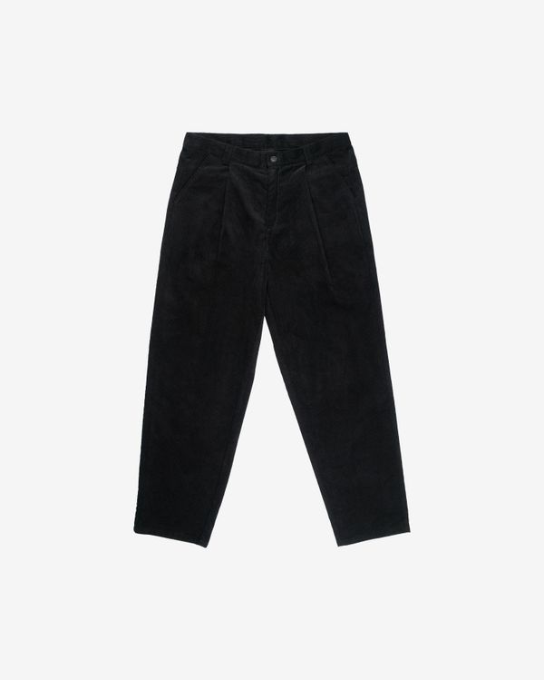 Брюки Simple Velvet черные - фото 1