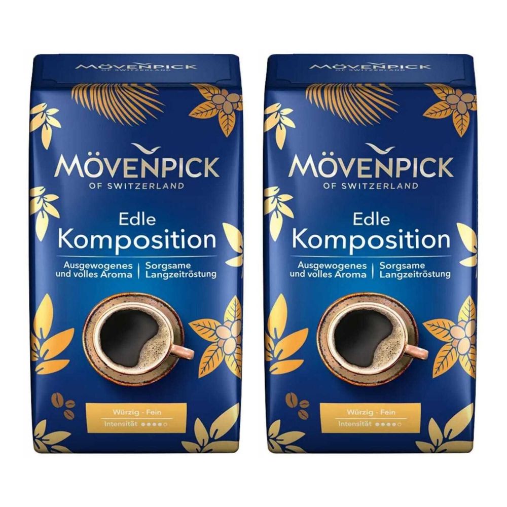 Кофе молотый Movenpick Komposition 500 г, 2 шт