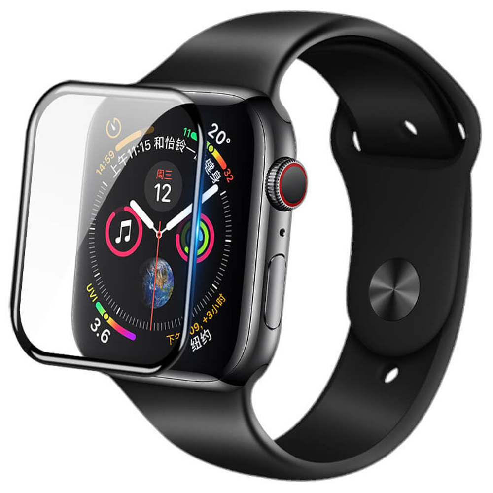 Защитное стекло 3D AW+ для Apple Watch SE/5/6 44mm