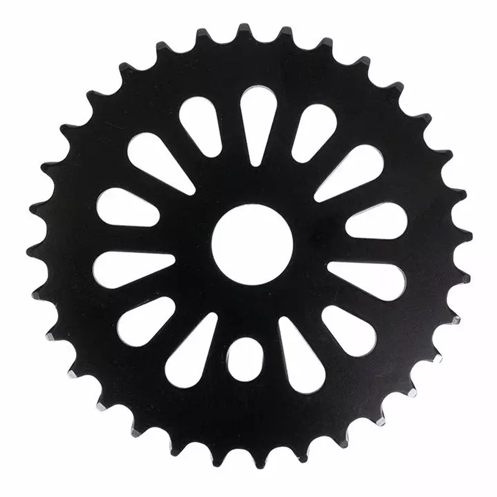 Звезда передняя GS-Z127-32T 1/2"х1/8" 32T СТАЛЬНАЯ,ЧЁРНАЯ
