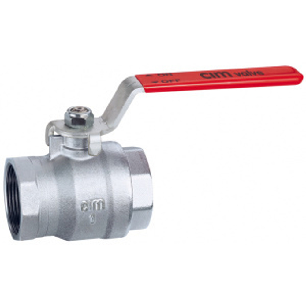 Кран шаровой RED5 3/4" серии RED5 полнопроходной PN40 BB плоский рычаг