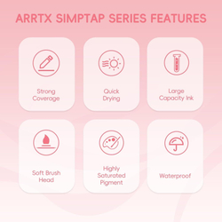 ‎Arrtx Simptap акриловые маркеры 48 шт