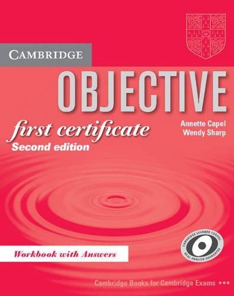 Objective First Certificate (Second Edition) Workbook with answers