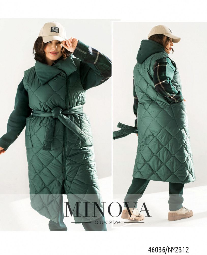 Жилет 2312-зеленый Minova