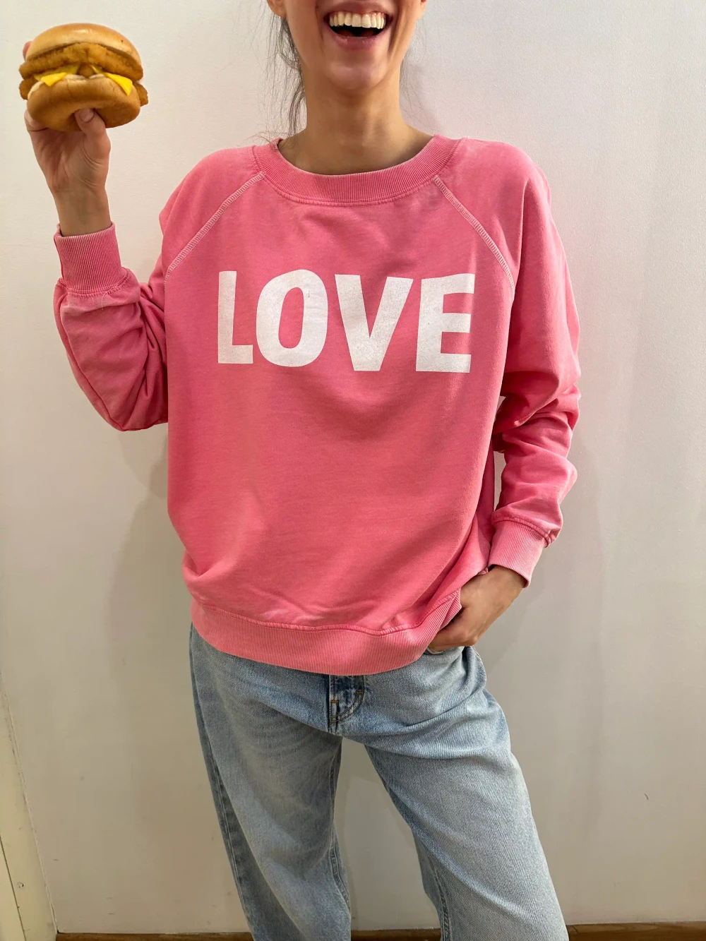 Свитшот Recycled Karma Love