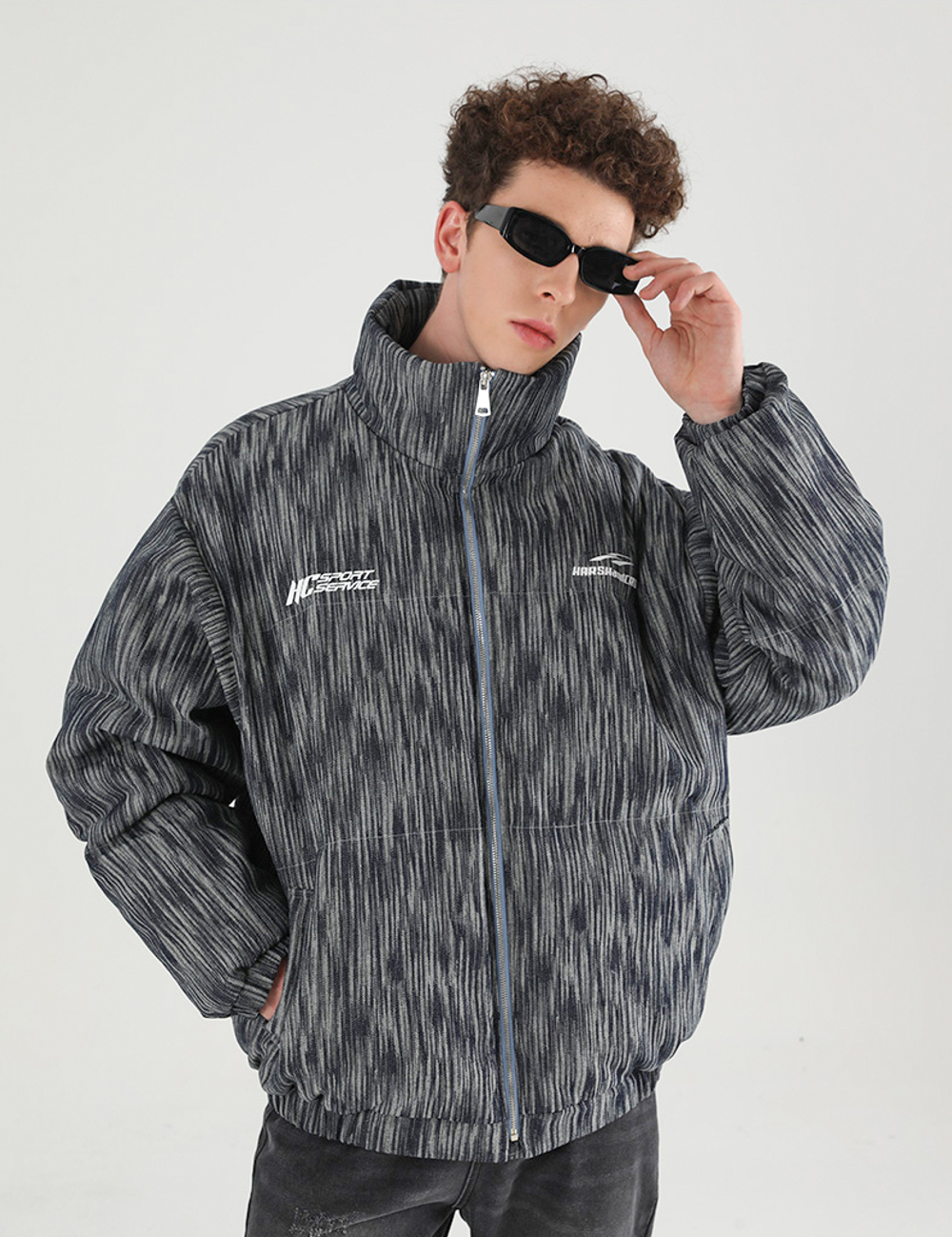 Пуховик HARSHandCRUEL "Milky Way" Puffer Jacket