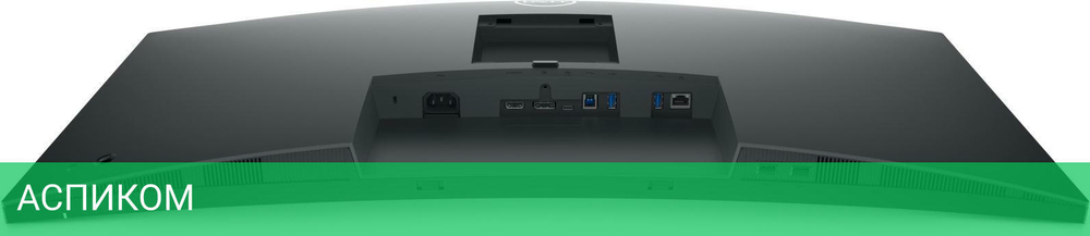 Монитор Dell P3424WE серебристый/черный