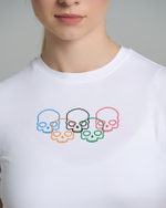 Женская футболка Hydrogen OLYMPIC SKULLS TECH T-SHIRT (T01822-001)