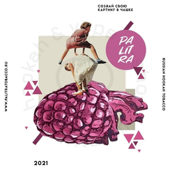 Кальянный табак PALITRA "Sour Rasp Berry" Кислая малина 40гр