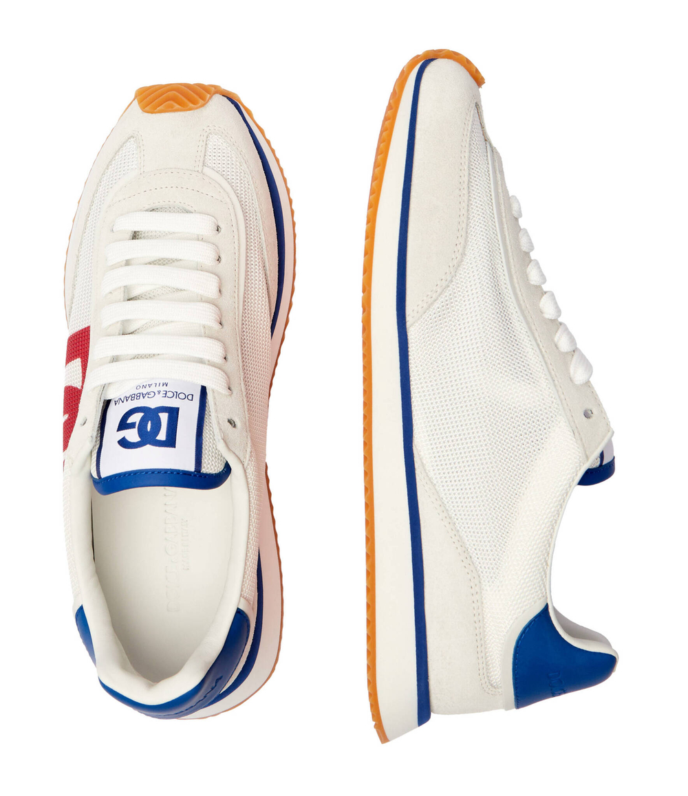 Кожаные кроссовки dg cushion Dolce & Gabbana - белый(CS2288 A5355)