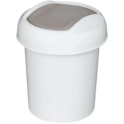 Контейнер для мусора круглый»Palm «1л светло-серый