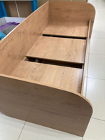 Кровать 1сп. Ассоль Дуб бунратти/анкор белый/дельмар