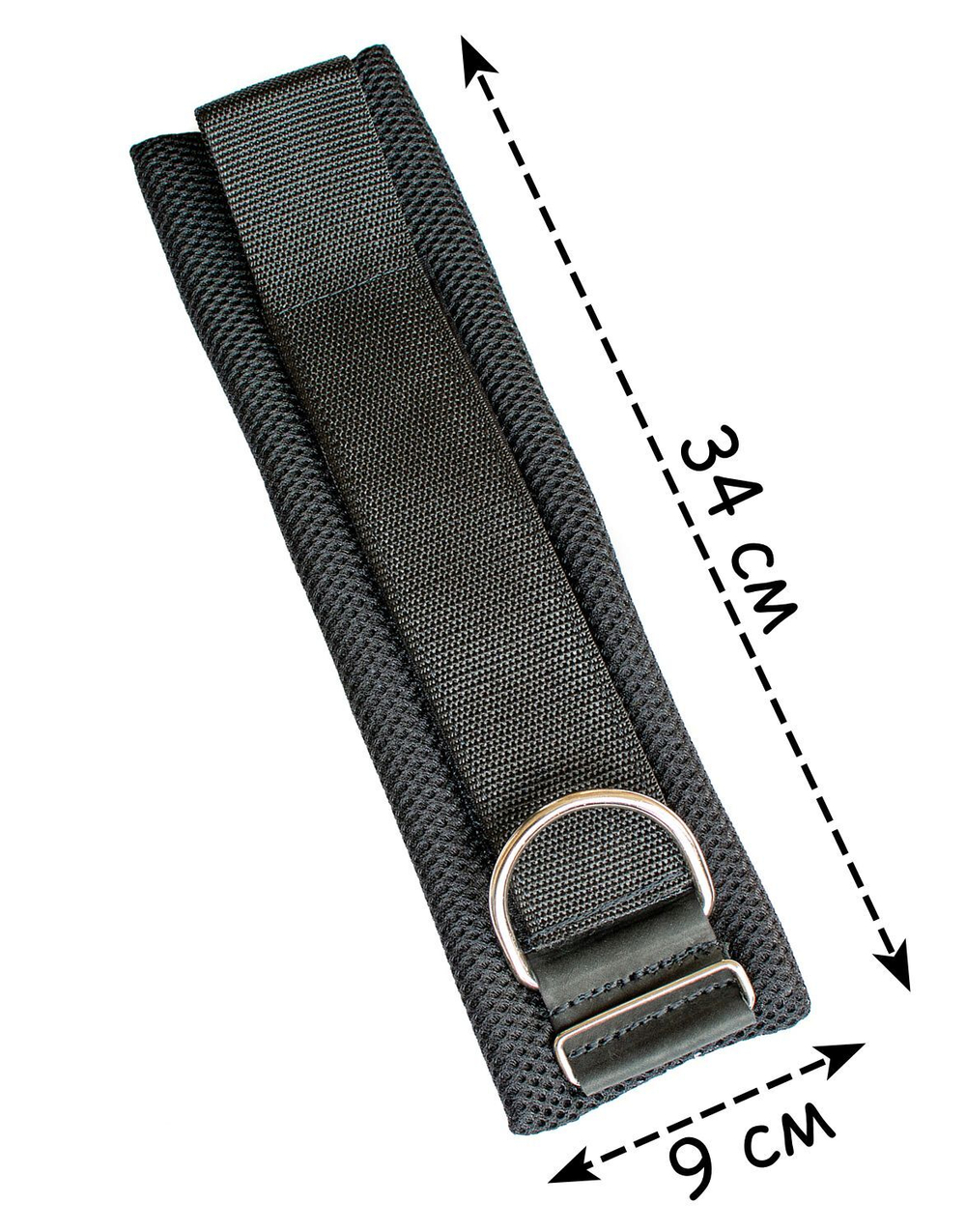 Манжета силовая на ногу Rekoy F156 c подкладкой из микрофибры (1 шт)