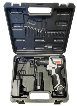 Бесщеточная аккумуляторная дрель-шуруповерт ИНТЕРСКОЛ МиниМАКС ДА-10/12В Кейс