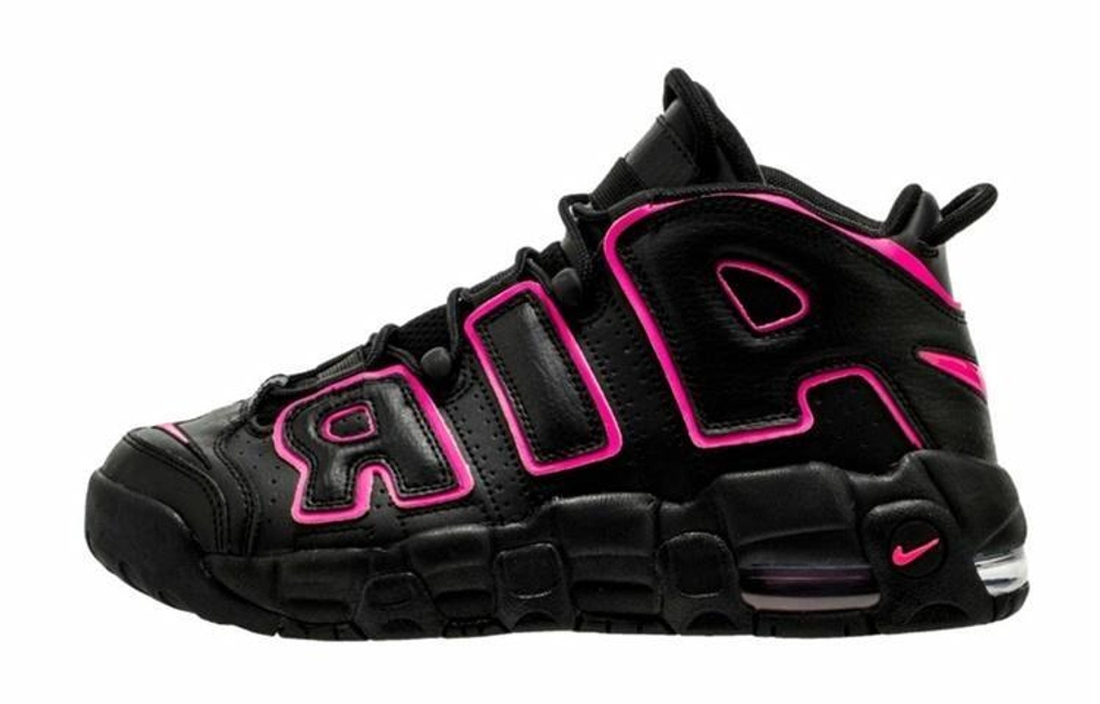Кроссовки Nike Air More Uptempo "Pink Blast" (Женская размерная сетка)
