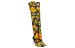 Balenciaga Floral-print High Boots