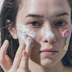 Arencia Fresh Blue Hyssop Rice Mochi Cleanser 120g