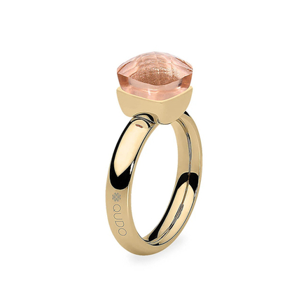 Кольцо Qudo FIRENZE 18 (G) Light Peach 107001/40-4205 18 размер 18