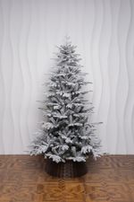 Заснеженная елка "Сибирская" (Литая+пвх) 270 см / 2,7 м