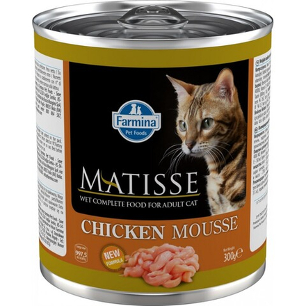 Farmina Matisse 300г конс. Chicken Mousse Влажный корм для кошек Курица