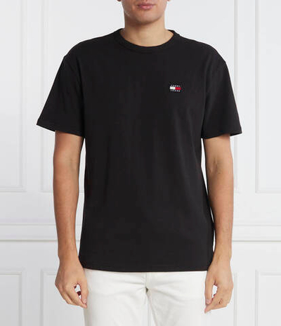 Футболка BADGE Tommy Jeans - черный(DM0DM17870)