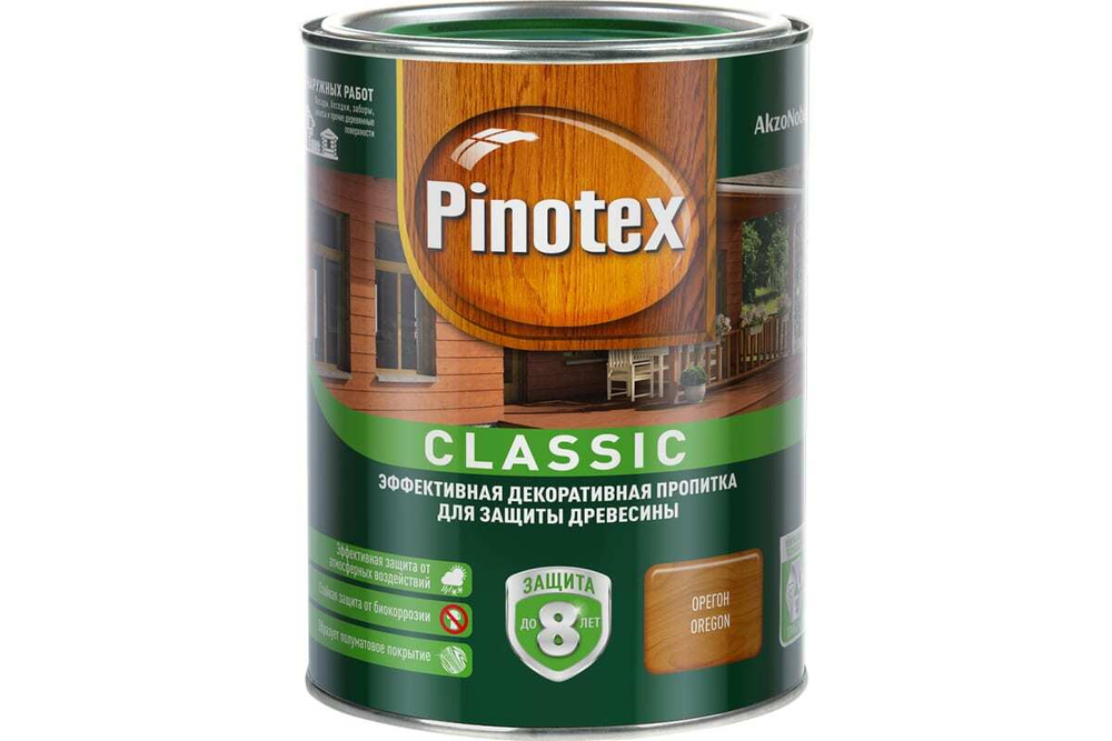 ПРОПИТКА Д/ДРЕВЕСИНЫ PINOTEX CLASSIC ОРЕГОН 1Л