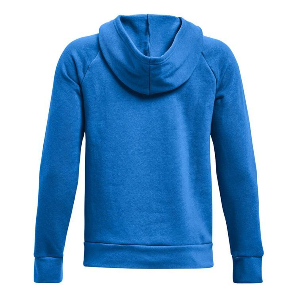 Детская теннисная толстовка Under Armour Rival Fleece Hoodie - blue