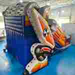 Коммерческий надувной батут «Робот» 8x6x6.5 м