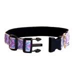 Облегченный регулируемый ошейник "Северные Мотивы" (30 мм)