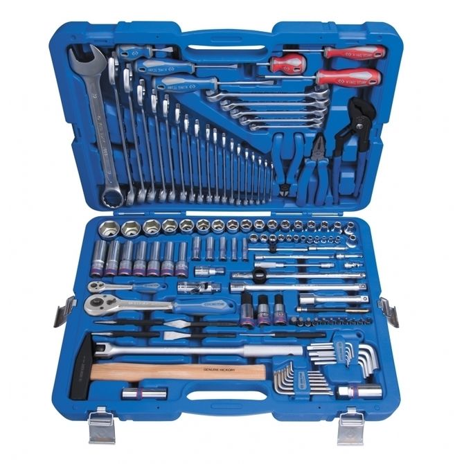 KING TONY (7528MR01) Набор инструментов универсальный, 128 предметов