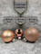 Набор стеклянных шаров Розовое золото 26 шт., Christmas DeLuxe (86779)